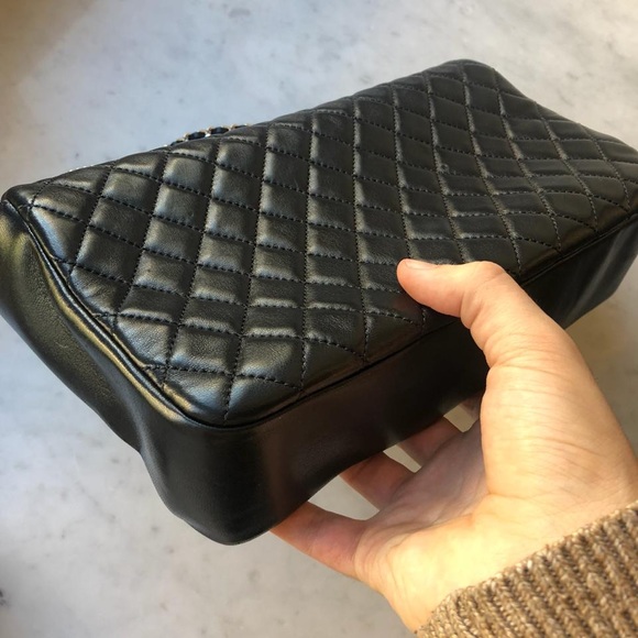 SOLD.Chanel Lambskin Diamond Pearl Westminster - Picture 6 of 8